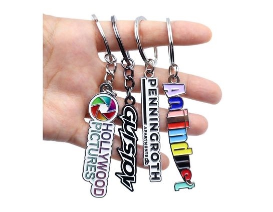 Premium Custom Metal Keychains for Branding – Engraved Promotional Gift Items