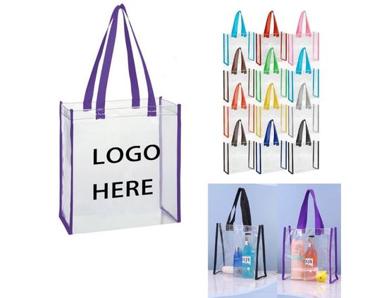 Custom Clear Totes Bulk